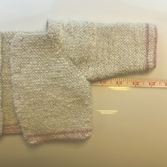 Thick Knit Buttoned Baby Cardigan N151-31 - Picture 3 of 5